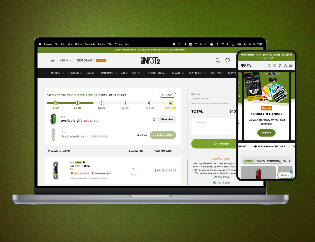 HowNot2 Shopify store